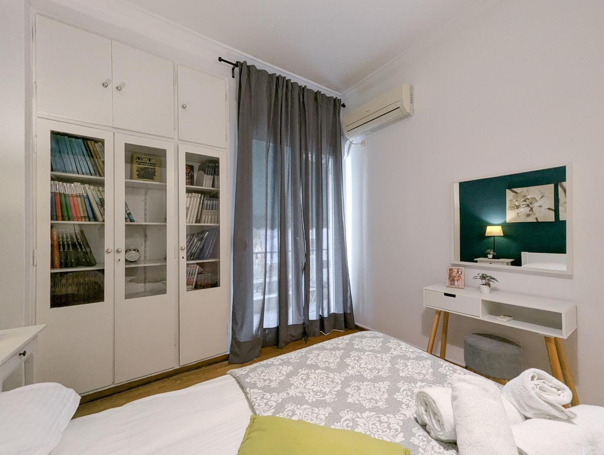 Spacious Apt For 5 Guests Next To Acropolis&Metro Athens Ngoại thất bức ảnh