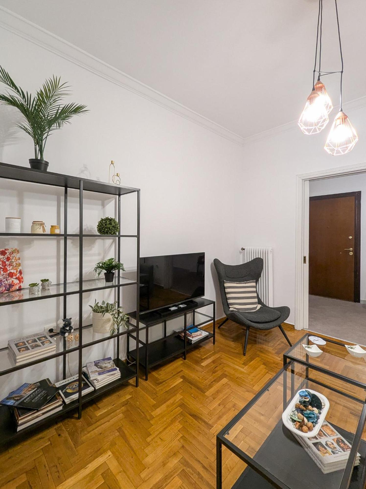 Spacious Apt For 5 Guests Next To Acropolis&Metro Athens Ngoại thất bức ảnh